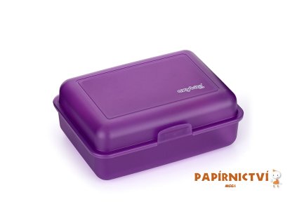 Box na svačinu fialová-mat 9-37722