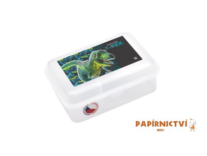 Box na svačinu s přihrádkou Premium Dinosaurus 9-36924