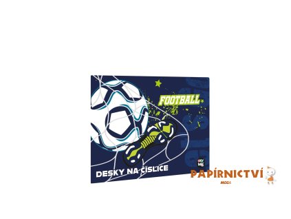 Desky na číslice Fotbal 3-94124