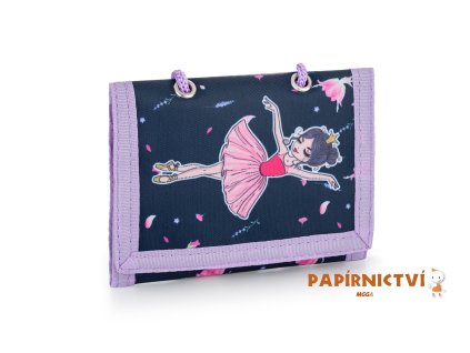 Dětská textilní peněženka Baletka 9-57723
