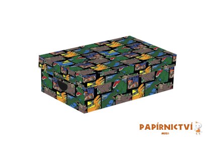 Krabice lamino malá Dino 7-05523