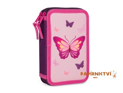Penál 2 p. prázdný Motýl 3-53224