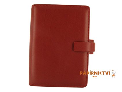 35447 filofax diar metropol osobni cervena
