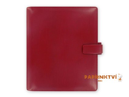 Filofax diář Metropol, A5, červená