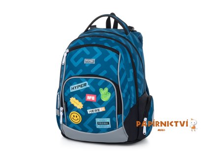 Školní batoh OXY GO Stickers 9-77024