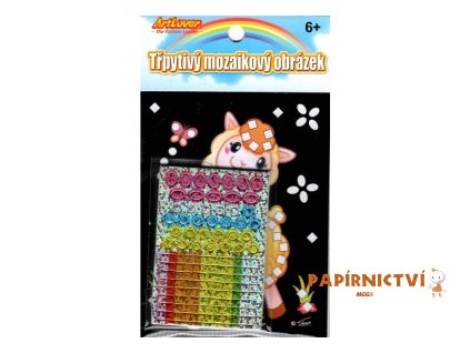 21681 1 trpytivy mozaikovy obrazek lamy