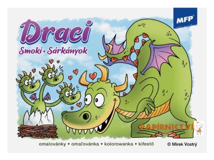 Omalovánky MFP Draci