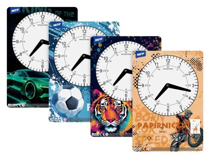 Dětské hodiny MFP mix s obrázkem boys 5301195