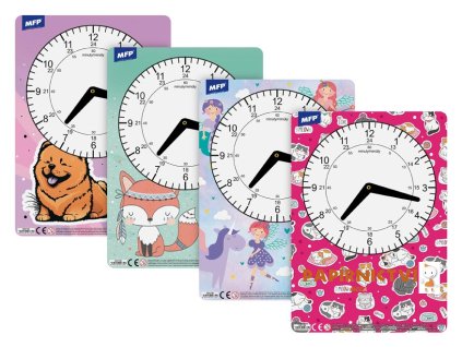 Dětské hodiny MFP mix s obrázkem girls 5301196