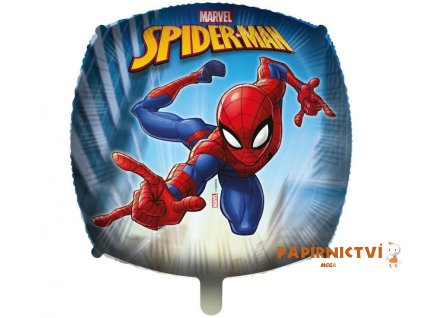 Fóliový balónek SQR Spiderman Marvell, 46 cm