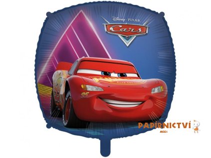 Fóliový balónek 18" Square Cars Disney