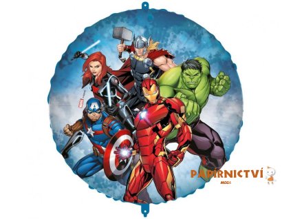 Fóliový balónek Avengers Infinity Stones Marvell, 46 cm