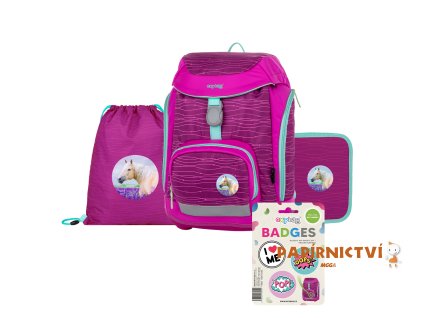 Set 4dílný OXY Sherpy Pink 0-23224