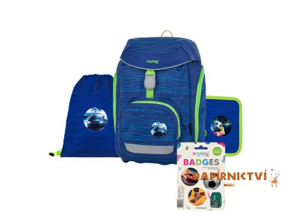 Set 4dílný OXY Sherpy Blue 0-23424