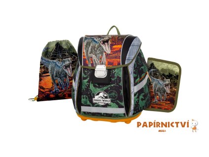 Školní set 3ks PREMIUM LIGHT Jurassic World 0-90523