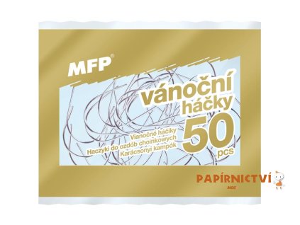 Háčky vánoční 50ks 8885398