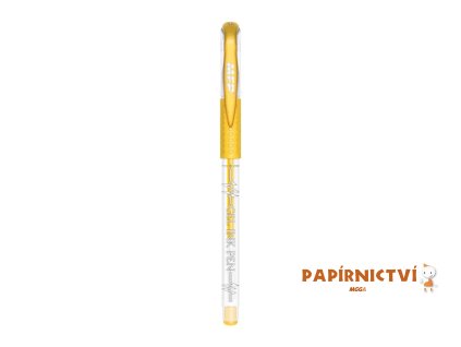 Gelové pero kus - zlatá 6000923