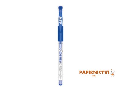 Gelové pero kus - modrá 6000801