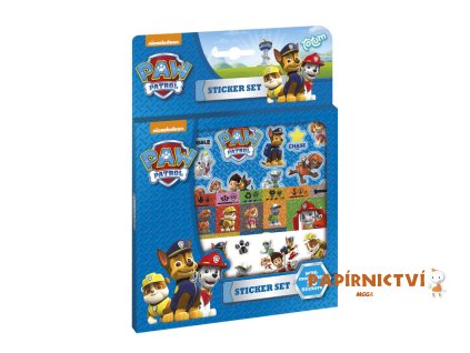 Tlapková patrola dárkový box se samolepkami T720022