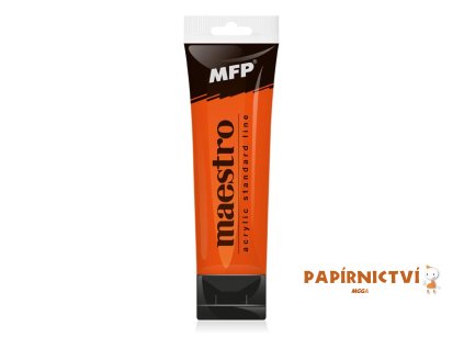 Akrylová barva MFP Maestro 75ml - orange 6300636