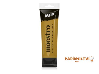 Akrylová barva MFP Maestro 75ml - metallic gold 6300653
