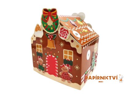 Adventní kalendář papírový - Perníková chaloupka 8886509