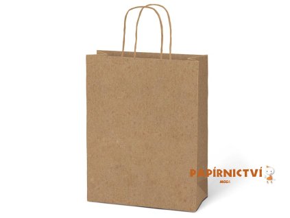 Taška MFP dárková T 4 kraft 180x230x100 natur 5251223