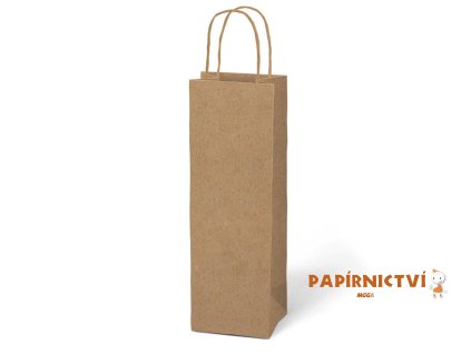 Taška MFP dárková T12 kraft 120x360x90 natur 5251233