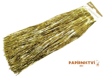 Lameta vánoční zlatá metal 8881103