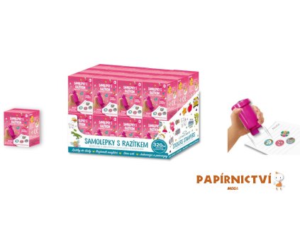 Samolepky s razítkem CONCORDE Jednorožci a princezny A381