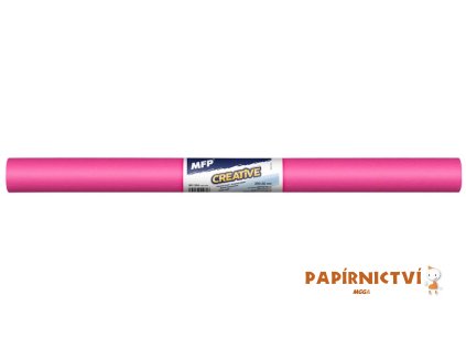 Krepový papír role 50x200cm růžový tmavý 5811354