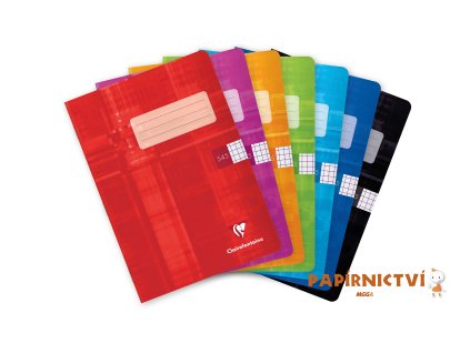 Školní sešit,CLAIREFONTAINE,,A5 "545" Č 40 listů CZ/SK,