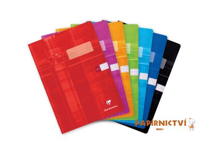 Školní sešit,CLAIREFONTAINE,,A4 "465" Č 60 listů CZ/SK,