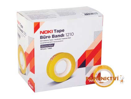 NOKI Lepicí páska kancelářská 12mm x 10m