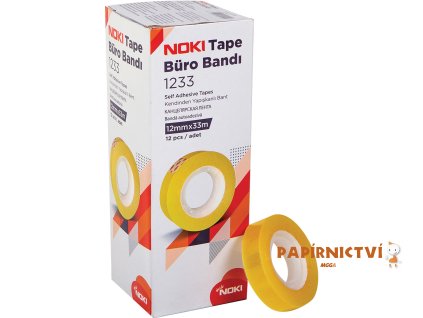 NOKI Lepicí páska kancelářská 12mm x 33m