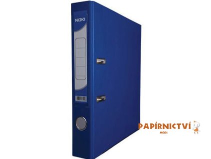 NOKI Pořadač A4-PP 5cm modrý