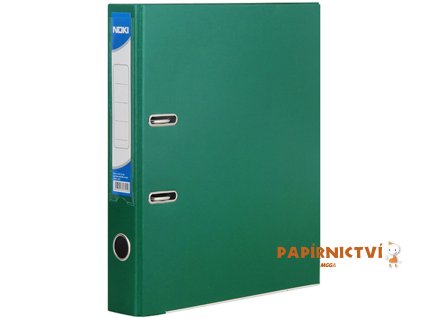 NOKI Pořadač A4-PP 5cm zelený