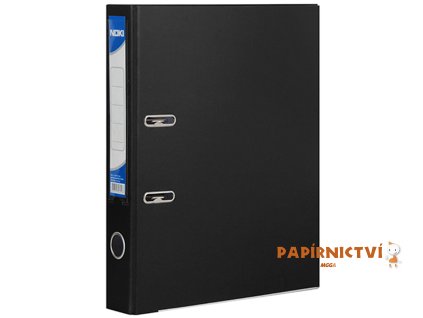 NOKI Pořadač A4-PP 5cm černý