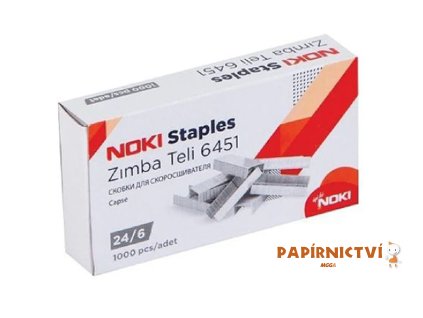 NOKI Drátky do sešívačky 24/6