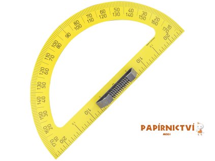 WISSNER, Úhloměr na tabuli 50 cm, žlutá