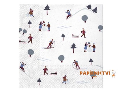 Ubrousek P 33x33 vánoční SDL018600