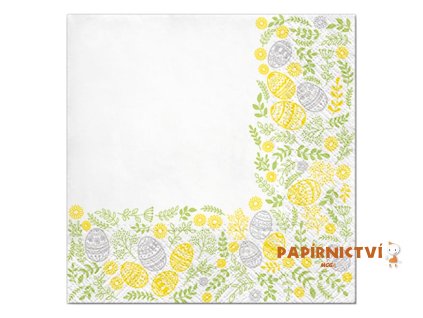 Ubrousek P 33x33 velikonoce SPM001317