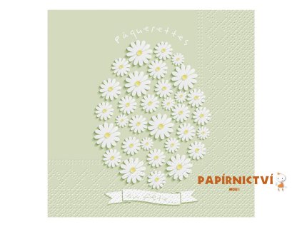 Ubrousek P 33x33 velikonoce MES200940