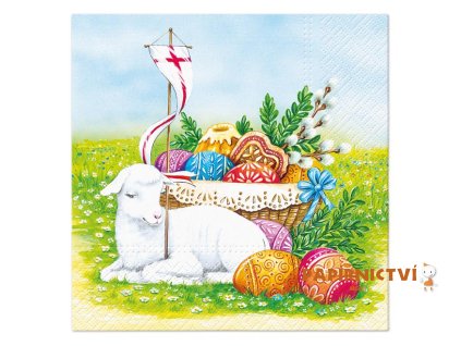 Ubrousek P 33x33 velikonoce SDL078300