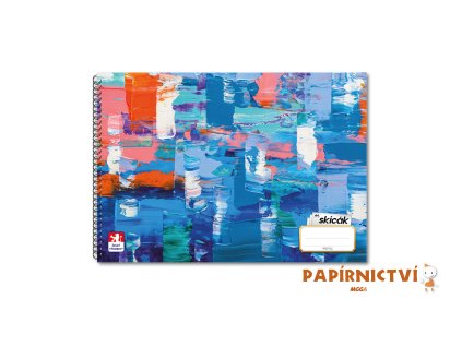 Skicák A4 tw,40 listů, 190g Oilpaint 8-83522