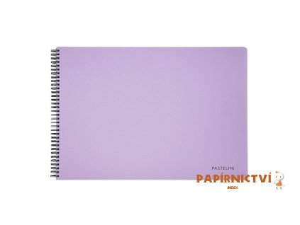 Skicák A3 tw,40 listů, 190g PASTELINI fialová 6-96824