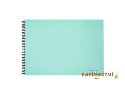 Skicák A3 tw,40 listů, 190g PASTELINI zelená 6-96924