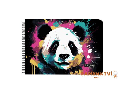 Skicák A3 tw,40 listů, 190g Panda 6-97224