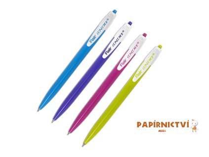 Kuličkové pero CONCORDE Ezee Click mix barev A59931