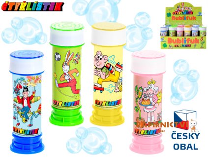 Bublifuk Čtyřlístek 50ml 4druhy 97680